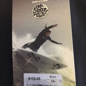 NEW WITH TAG - Rip Curl Dawn Patrol Wetsuit, sz 14